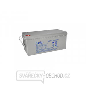 Baterie gelová 12V 180Ah GETI pro soláry Baterie gelová 12V 180Ah GETI pro soláry gallery main image