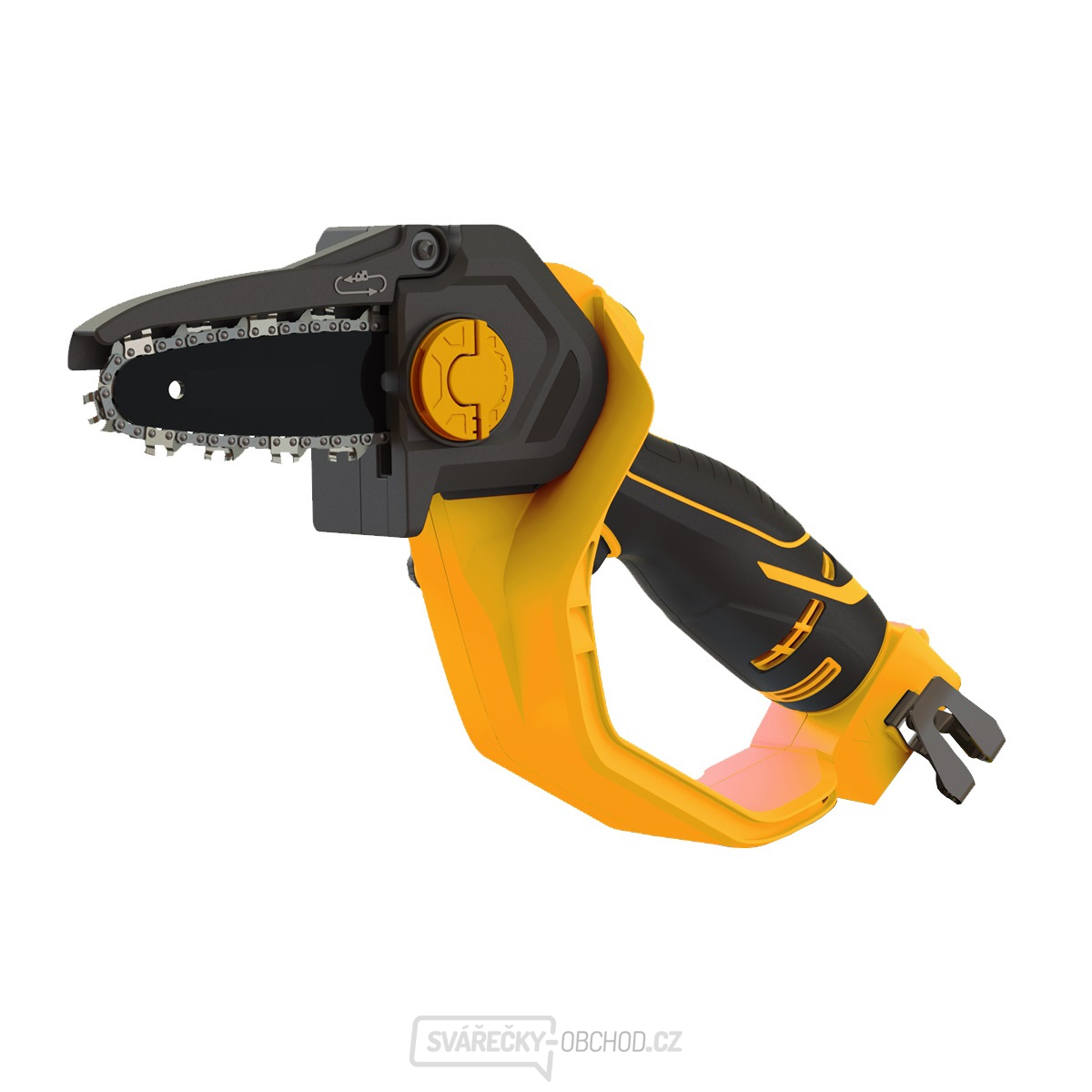 Riwall PRO RAHS 1820i SET aku ruční řetězová pila 20 V s bezuhlíkovým motorem + 2Ah baterie + nabíječka