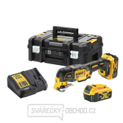 Aku bezuhlíková oscilační multibruska s příslušenstvím DeWALT DCS356P2 Aku bezuhlíková oscilační multibruska s příslušenstvím DeWALT DCS356P2 gallery main image
