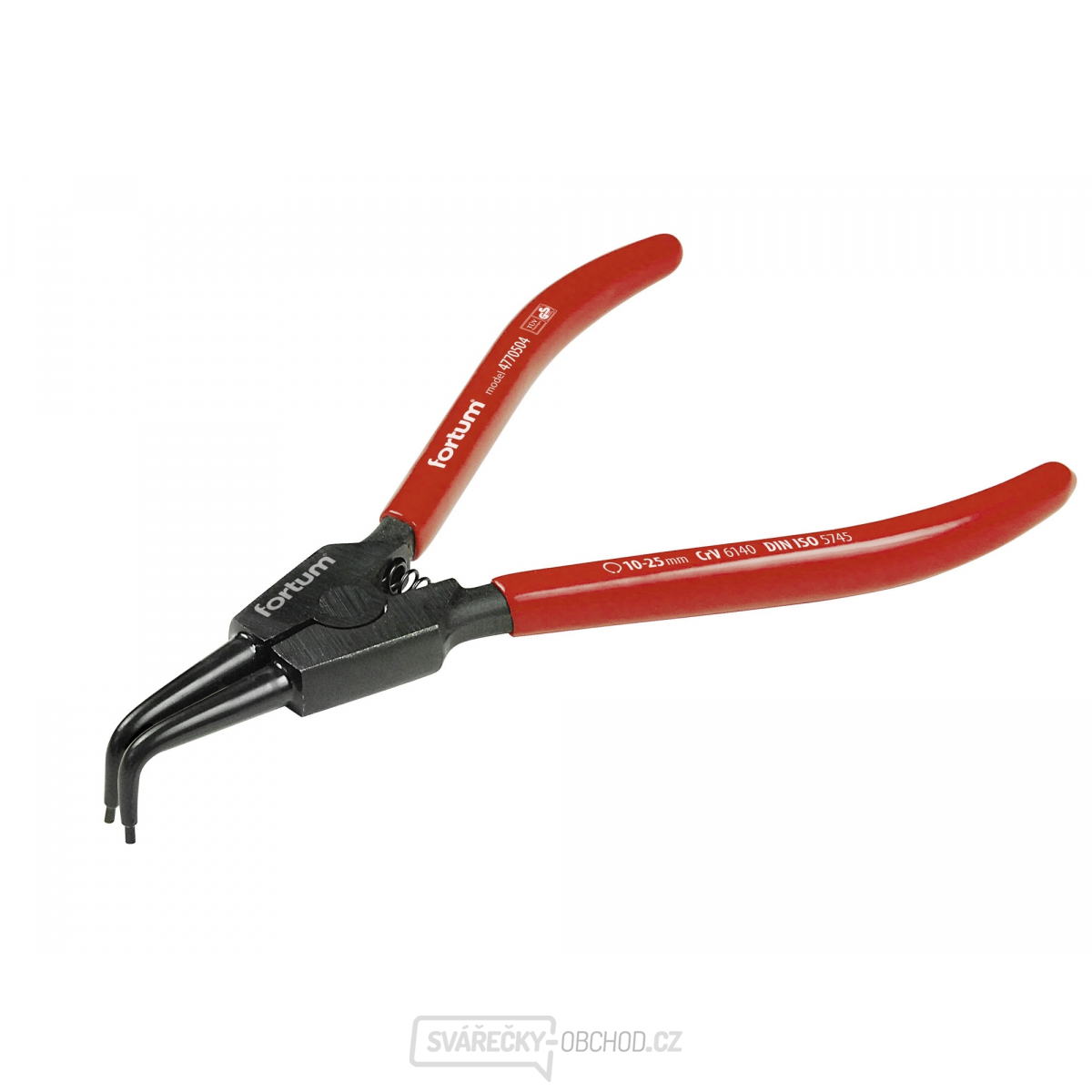 Kleště seeger zahnuté vnější, 180mm