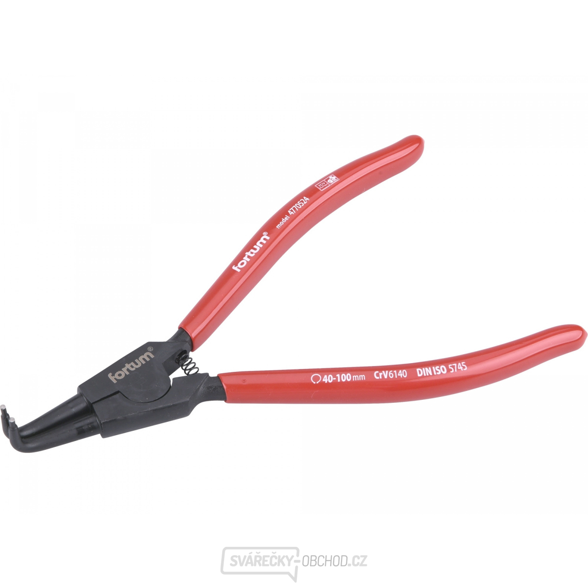 Kleště seeger zahnuté vnější, 240mm