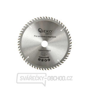 Pilový kotouč na dřevo GEKO 180x22x60T (100) Pilový kotouč na dřevo GEKO 180x22x60T (100) gallery main image