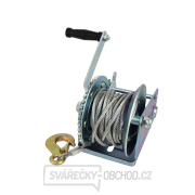 Horizontální lanový naviják 2500LB/1150kg (s klikou) (4) Náhled