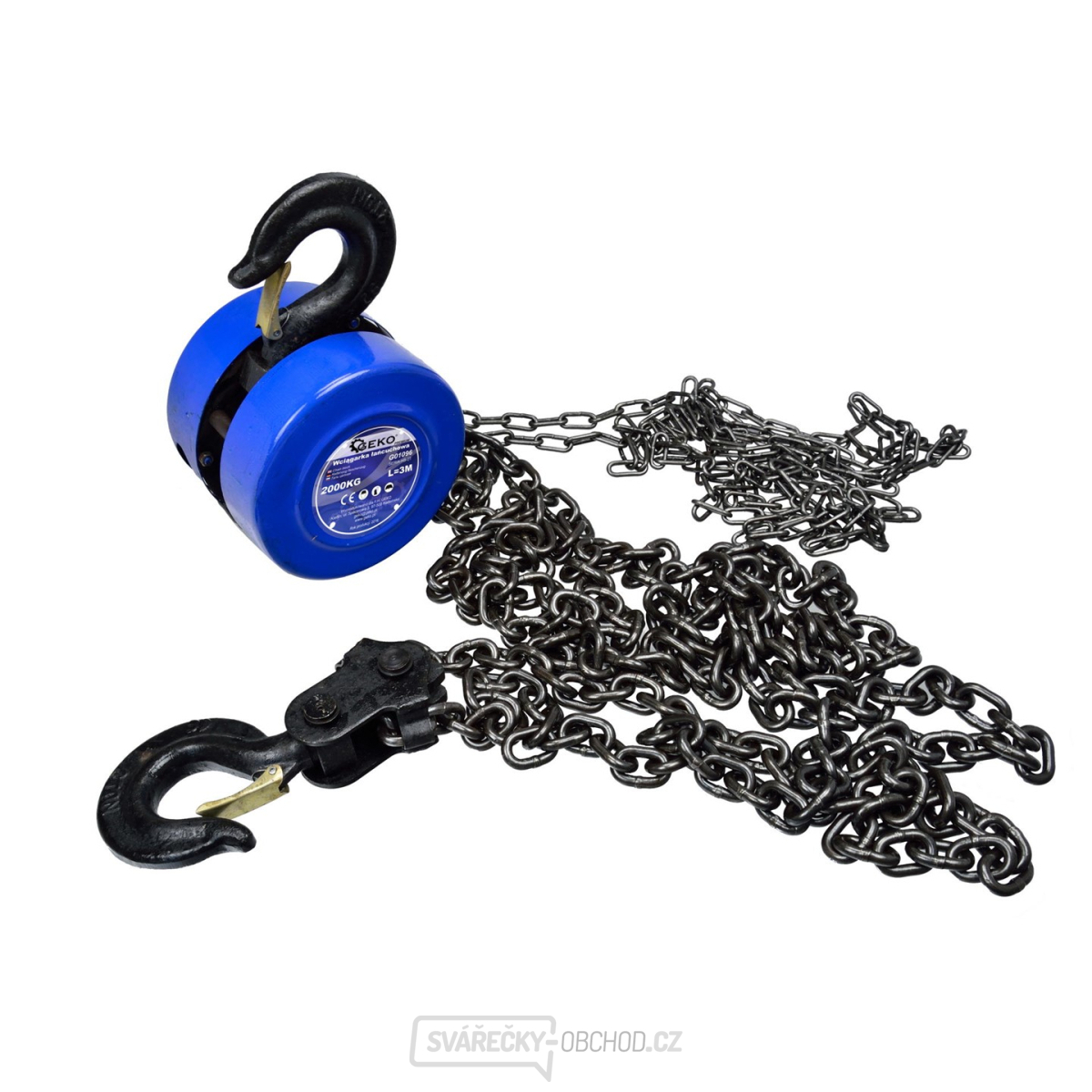 Kladkostroj řetězový GEKO 2000kg
