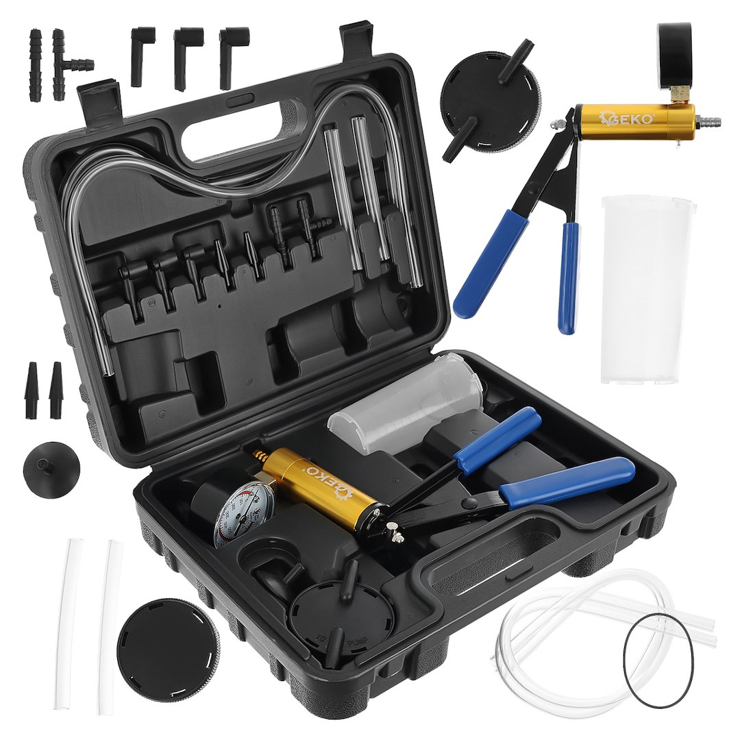 Podtlaková pumpa pro odvzdušnění brzd GEKO, 1bar G01156