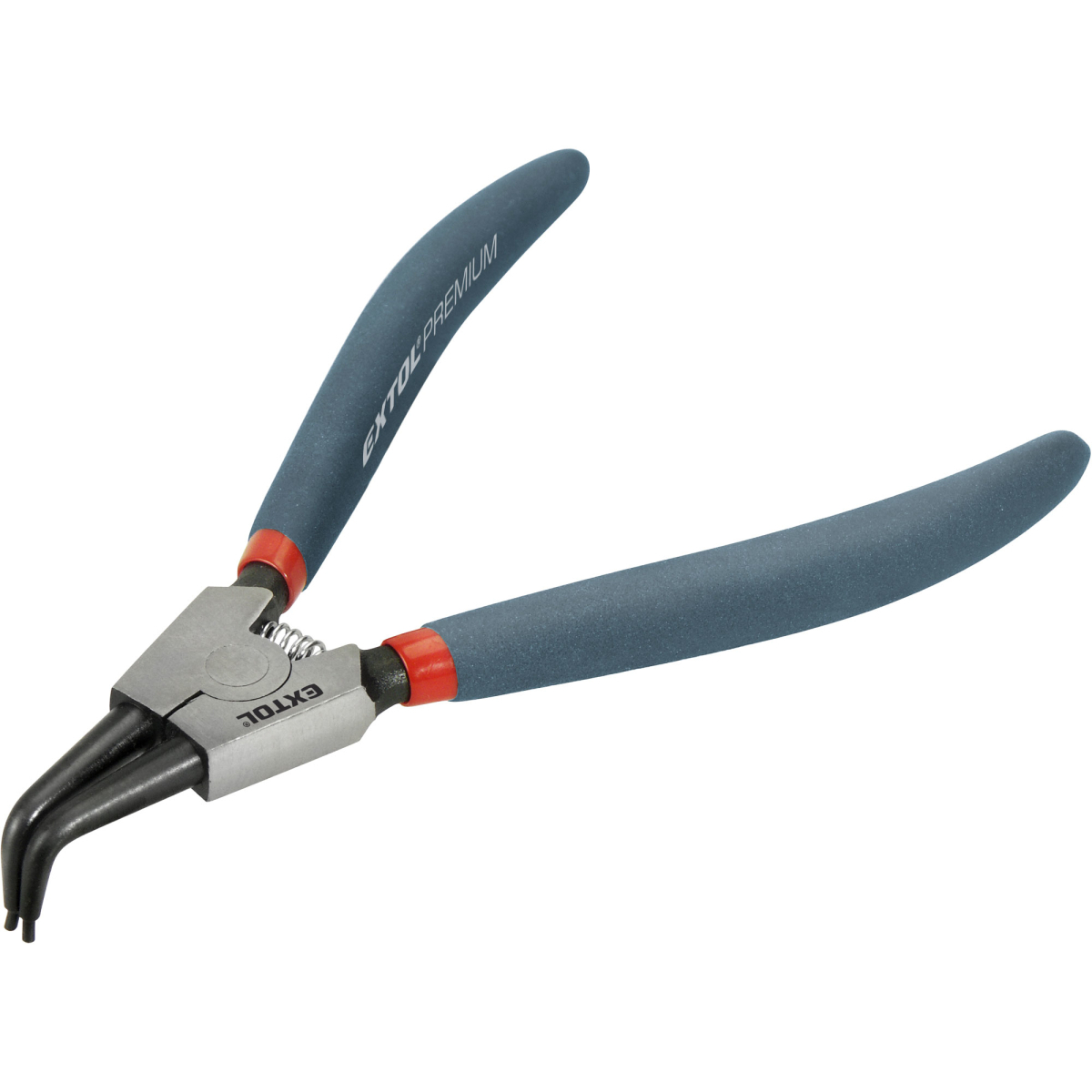 EXTOL PREMIUM Kleště seeger zahnuté vnější, 175mm 8813514