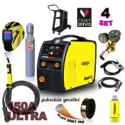Kowax Genimig 220 LCD + Hořák + Kabely + Red. Ventil + Kukla + Drát + Sprej + Vozík + Láhev Co2 Náhled