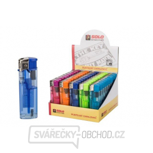 SOLO - zapalovač plnitelný piezo, balení 50 kusů SOLO - zapalovač plnitelný piezo, balení 50 kusů gallery main image