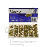 Sada ocelových nýtovacích matic GEKO 150 ks gallery main image