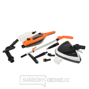 Parní mop - tlakový čistič + příslušenství (4) náhled