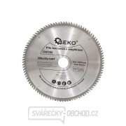Pilový kotouč  GEKO TCT 250x32x100T + kroužek 25,4mm  Pilový kotouč  GEKO TCT 250x32x100T + kroužek 25,4mm  gallery main image