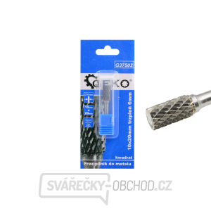 Fréza na kov válcová s hranou GEKO , 10x20mm, 6mm  Fréza na kov válcová s hranou GEKO , 10x20mm, 6mm  gallery main image