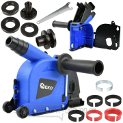 Odsávací kryt na frézování drážek, pro úhlové brusky 115-125mm GEKO Odsávací kryt na frézování drážek, pro úhlové brusky 115-125mm GEKO náhled