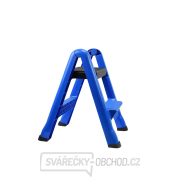 Skládací schůdky, nosnost 150 kg GEKO gallery main image