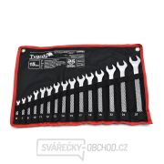 Sada očkoplochých klíčů 15ks. 6-27 mm CRV-CS GEKO Sada očkoplochých klíčů 15ks. 6-27 mm CRV-CS GEKO náhled