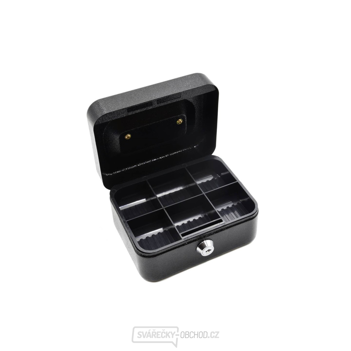 Schránka na peníze s plastovým pořadačem + 2 klíče, 150x120x80mm GEKO Schránka na peníze s plastovým pořadačem + 2 klíče, 150x120x80mm GEKO gallery main image