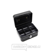 Schránka na peníze s plastovým pořadačem + 2 klíče, 150x120x80mm GEKO Schránka na peníze s plastovým pořadačem + 2 klíče, 150x120x80mm GEKO gallery main image