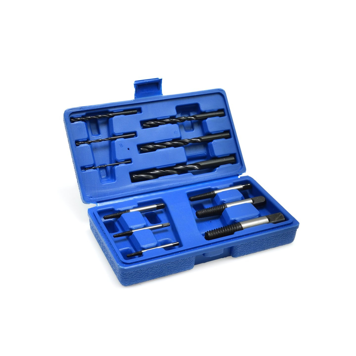 Sada na vytahování zlomených šroubů, 12ks GEKO G30034