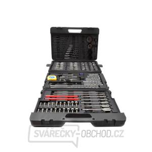Sada bitů, vrtáků a příslušenství, 217ks GEKO Sada bitů, vrtáků a příslušenství, 217ks GEKO gallery main image