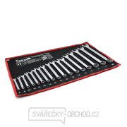 Sada 17dílných očkoplochých klíčů, 8–32 mm, CRV-CS (saténové)(6) Náhled