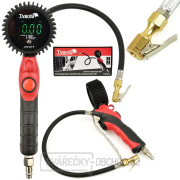 Pumpa na pneumatiky s digitálním LED tlakoměrem 0-18 bar GEKO Pumpa na pneumatiky s digitálním LED tlakoměrem 0-18 bar GEKO náhled