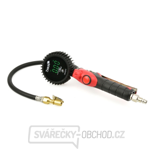 Pumpa na pneumatiky s digitálním LED tlakoměrem 0-18 bar GEKO Pumpa na pneumatiky s digitálním LED tlakoměrem 0-18 bar GEKO gallery main image