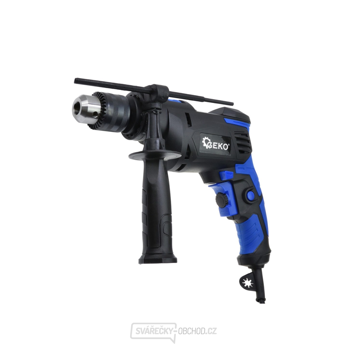 Příklepová vrtačka 13mm 810W GEKO X-Comfort