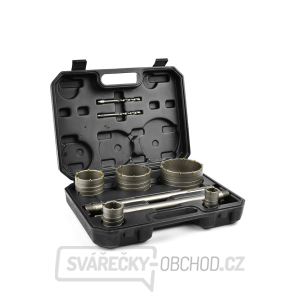 Korunkové vrtáky do betonu SDS-PLUS, SDS-MAX 30-100mm, sada 9ks GEKO Korunkové vrtáky do betonu SDS-PLUS, SDS-MAX 30-100mm, sada 9ks GEKO gallery main image