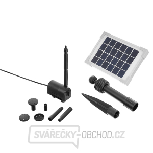 Solární čerpadlo 2W pro zahradní jezírko GEKO Solární čerpadlo 2W pro zahradní jezírko GEKO gallery main image