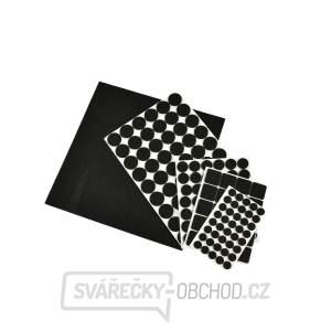 Samolepící plstěné podložky pod nábytek, 157ks GEKO Samolepící plstěné podložky pod nábytek, 157ks GEKO gallery main image