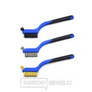 Sada drátěných kartáčů 180 mm, 3ks GEKO Sada drátěných kartáčů 180 mm, 3ks GEKO gallery main image