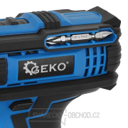 Vrtačka/ šroubovák s funkcí příklepu 21V 2x 2ah baterie GEKO Vrtačka/ šroubovák s funkcí příklepu 21V 2x 2ah baterie GEKO náhled