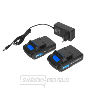 Vrtačka/ šroubovák 21V 2x 2ah baterie GEKO náhled