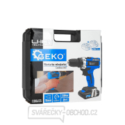 Vrtačka/ šroubovák 21V 2x 2ah baterie GEKO náhled