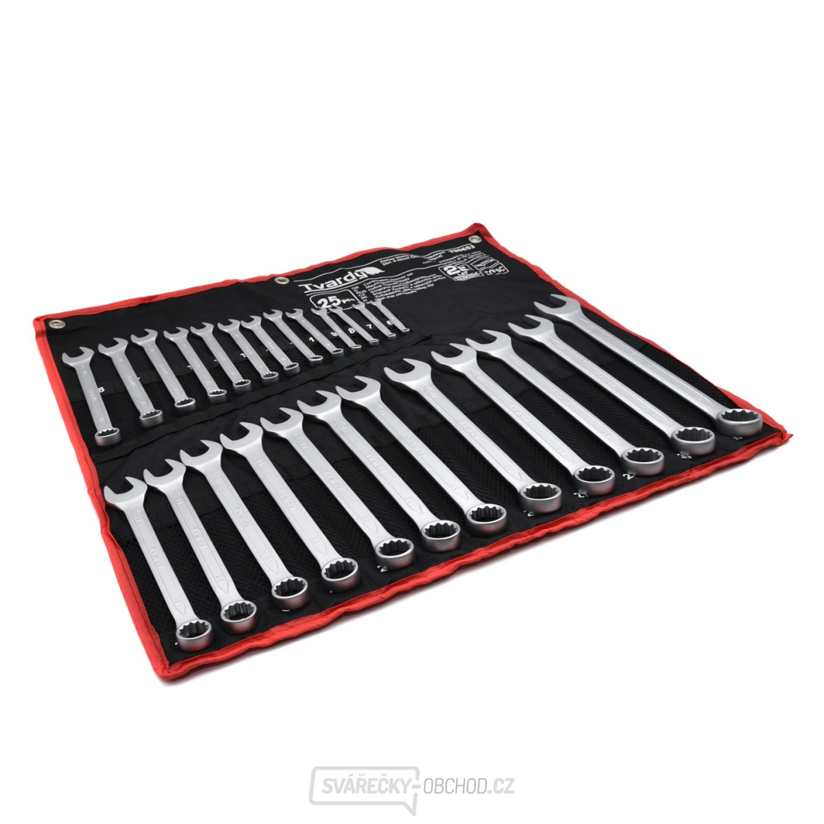 Sada očkoplochých klíčů 25ks. 6-32mm CRV-CS GEKO