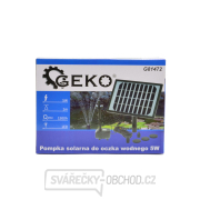 Solární čerpadlo 5W pro zahradní jezírko GEKO Solární čerpadlo 5W pro zahradní jezírko GEKO náhled