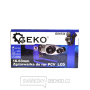 Svářečka na PVC trubky 16-63 mm LCDv GEKO náhled