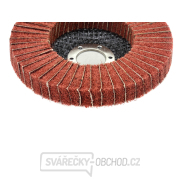 Netkaný nylonový saténový leštící kotouč, 125x22,23 mm GEKO Náhled