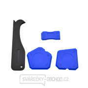 Silikonová stěrka s odřezávačem, sada 4ks GEKO Silikonová stěrka s odřezávačem, sada 4ks GEKO gallery main image