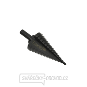 HSS stupňovitý vrták M2 TiAlN 4-39mm GEKO HSS stupňovitý vrták M2 TiAlN 4-39mm GEKO gallery main image