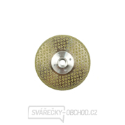 Diamantový kotouč na srážení hran kameniny 125x22,23mm M14 GEKO Diamantový kotouč na srážení hran kameniny 125x22,23mm M14 GEKO gallery main image