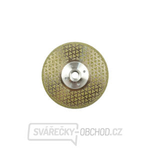 Diamantový kotouč na srážení hran kameniny 125x22,23mm M14 GEKO