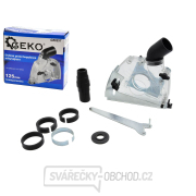 Odsávací kryt průhledný 125mm pro úhlové brusky 115-125mm GEKO Odsávací kryt průhledný 125mm pro úhlové brusky 115-125mm GEKO gallery main image