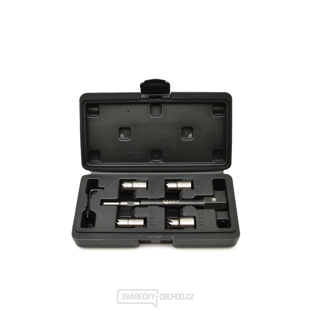 Frézy na sedla vstřikovačů, sada 5ks GEKO