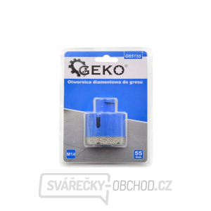 Korunkový vrták diamantový 55 mm GEKO Korunkový vrták diamantový 55 mm GEKO gallery main image