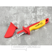 Elektrikářský nůž pro odizolování kabelů 180mm VDE GEKO Elektrikářský nůž pro odizolování kabelů 180mm VDE GEKO náhled