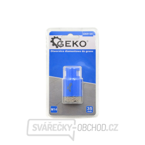 Korunkový vrták diamantový 35 mm GEKO Korunkový vrták diamantový 35 mm GEKO gallery main image