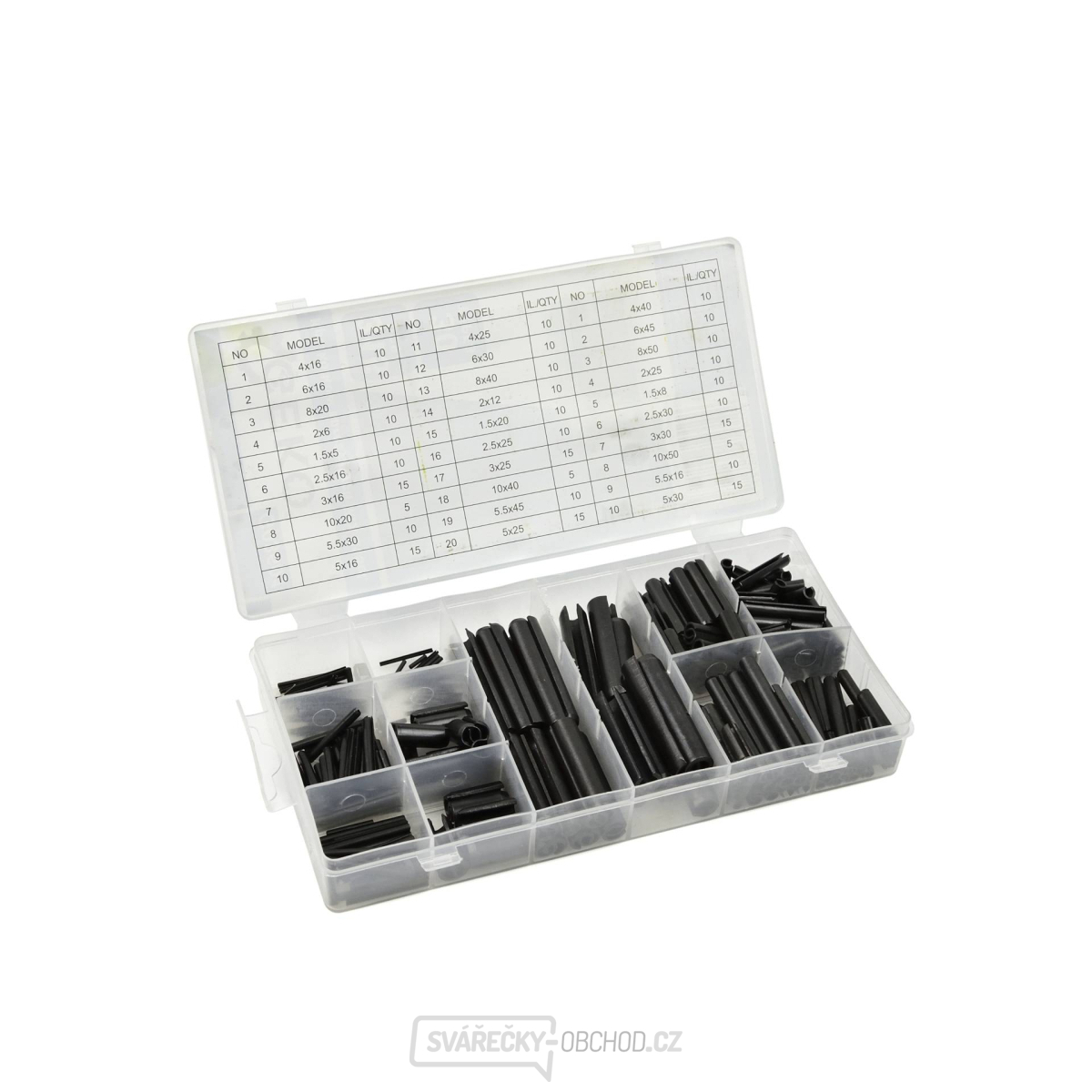 Sada pružných spojovacích kolíků, 315ks GEKO