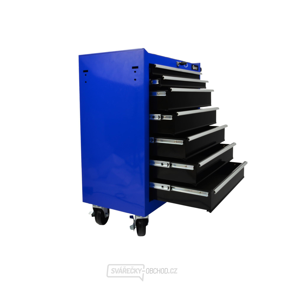 Dílenská skříňka, 7 šuplíků GEKO Dílenská skříňka, 7 šuplíků GEKO gallery main image