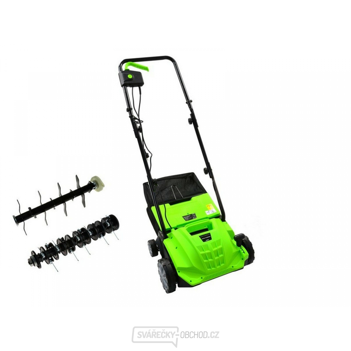 Vertikutátor a kultivátor GEKO G83001, elektrický motor